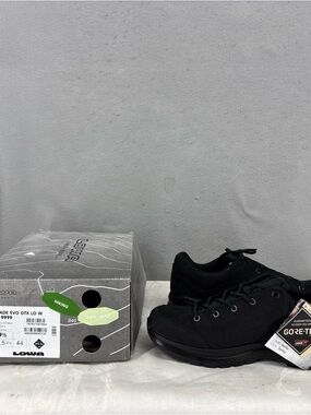 Lowa Black Low-Profile Hiking Shoes